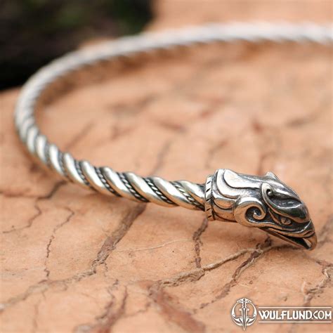 griffin massive silver torc drakkaria torcs necklaces silver