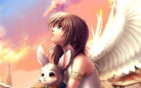 Cute Anime Angel Wings