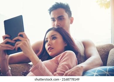 naked asian couple  shutterstock