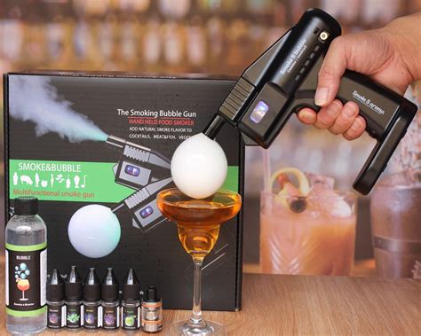 Amazon.com: New gun cover + Smoke Bubble Gun | Smoke Aroma | Steam Jet ...