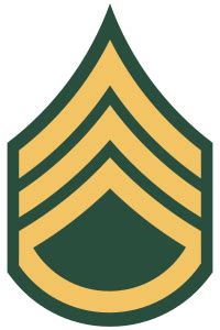 army staff sergeant military ranks