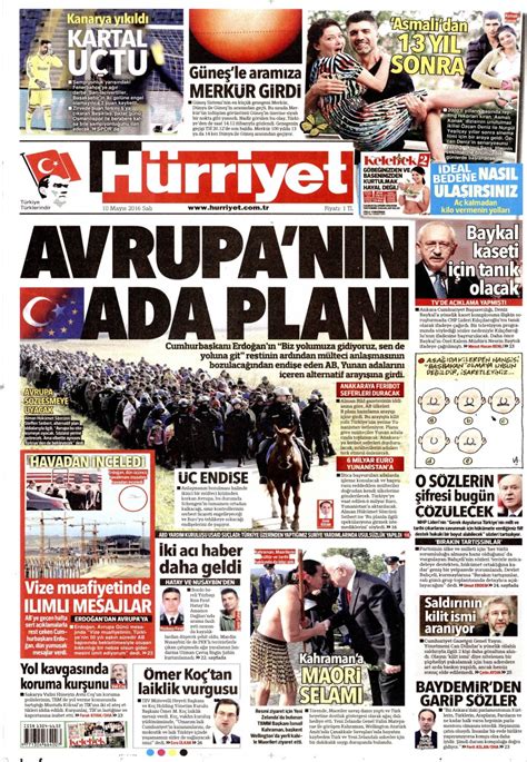 Hürriyet gazetesi | Hürriyet gazetesi manşet | Hürriyet gazetesi oku