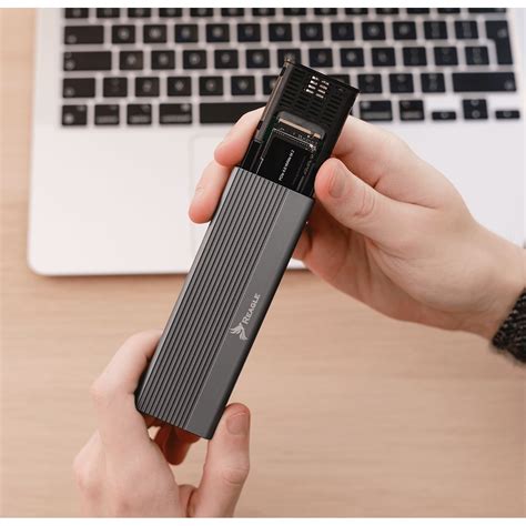 Външен шкаф NVME SSD кутия M.2 USB-C 3.2 Gen2 адаптер M2 Reagle - eMAG.bg