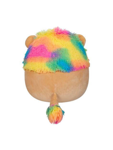 Squishmallows Leonard Rainbow Mane Lion, 30 cm | Dedoles