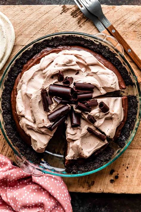 easy pie recipes chocolate 10