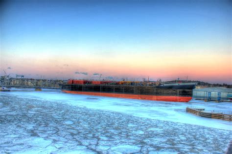 Boat in the bay in Sturgeon Bay, Wisconsin image - Free stock photo