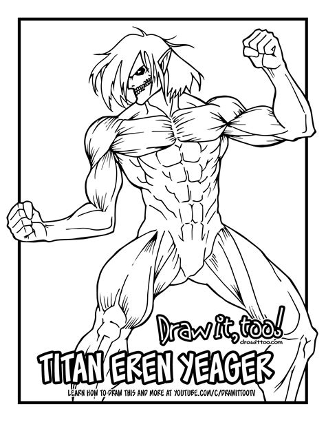 Attack On Titan Coloring Pages at GetColorings.com | Free printable ...