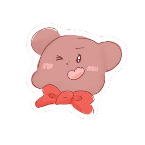 Happy Bear Sticker for iOS & Android | GIPHY