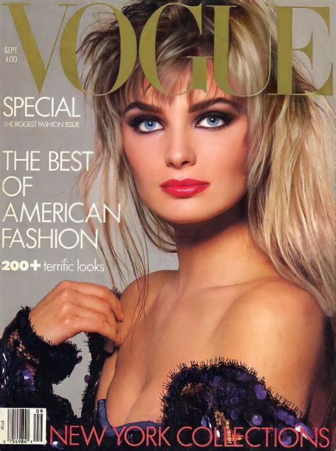 Paulina Porizkova, Czechoslovakia, Big Fashion, American Style