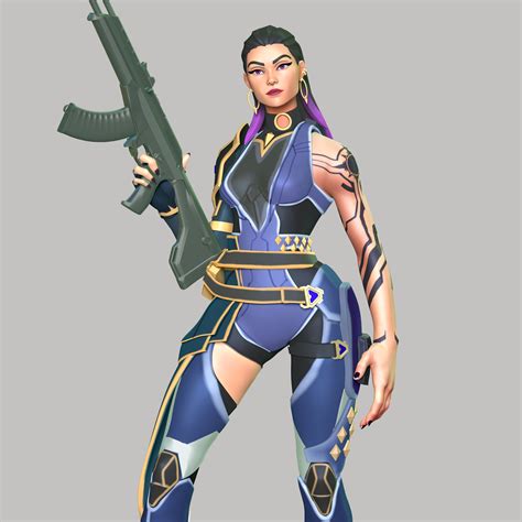3D file Valorant - Reyna・3D printable design to download・Cults