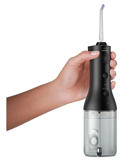 Philips Sonicare Cordless Power Flosser in Black HX3806/33 | MYER