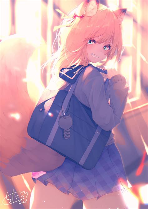 Floofy Fox [Original] : r/Joshi_Kosei
