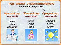 Грамота (Русский язык) / 9 лет / Род имён существительных ...