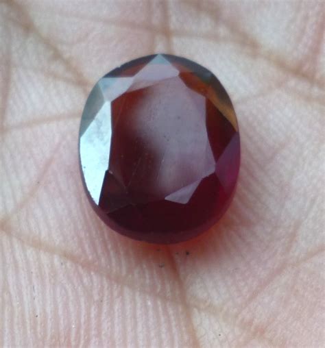 Batu Permata Red Garnet -PJ7 - PERMATA JAWA