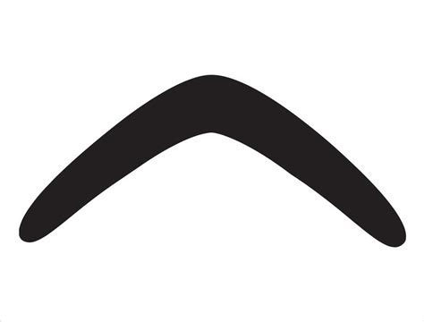 boomerang shape vector art icons  graphics