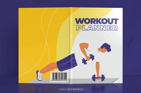Workout Journal Cover Design For Self Improvement