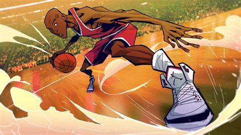 Cool Michael Jordan Cartoon Wallpapers - Wallpaper Cave