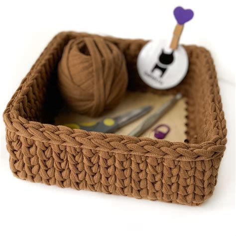 Квадратная корзинка с деревянным дном. Мастер-класс - behet handmade
