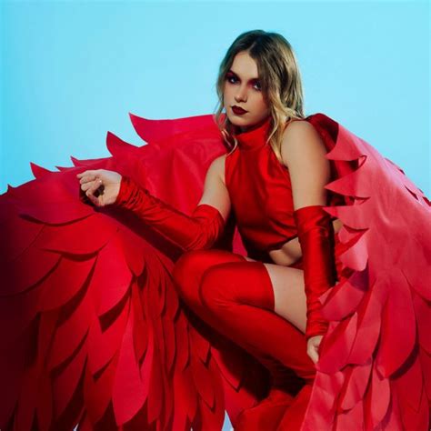Cosplay Red Angel Wings Costume for Halloween, parties and festivals