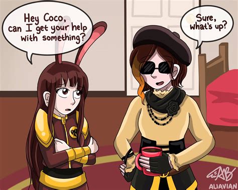 Coco is going to get Velvet laid tonight [AliAvian] : r/RWBY