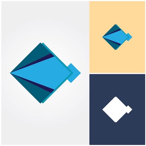 premium vector  square graphic   fish
