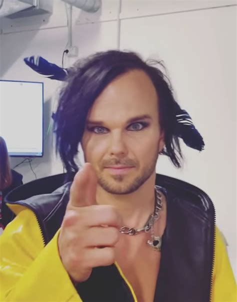 Dave Myth — Lauri Ylönen lead singer of The Rasmus 💛🖤