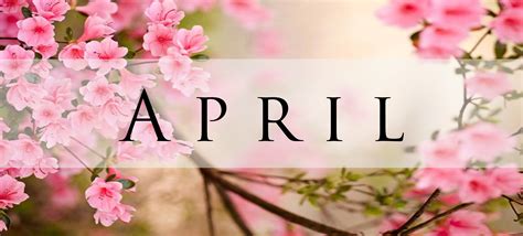 What's Coming Up For April! - JDCMustReadBooks