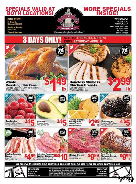 Dutchies Fresh Market Flyers