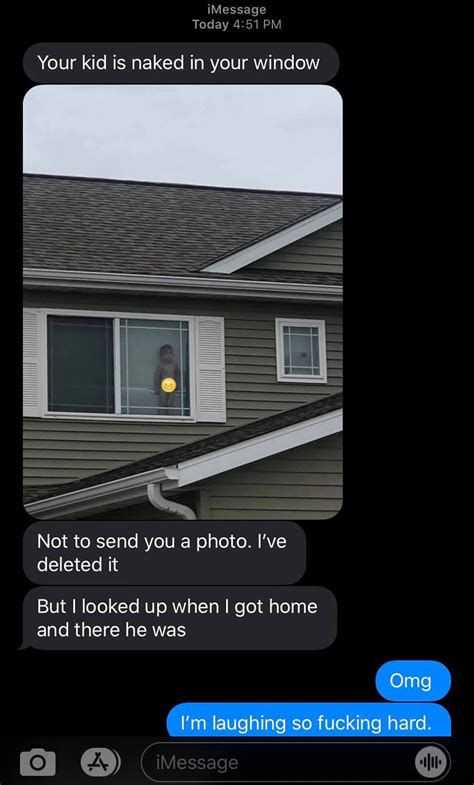 Neighbor Texts Mom That Her Kid Is Naked in Her Window | POPSUGAR Family