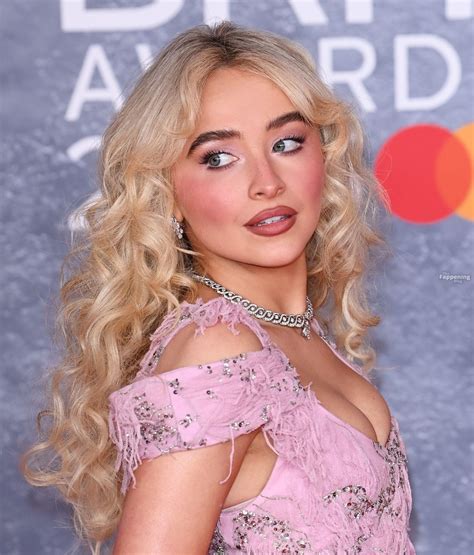 Sabrina Carpenter Flaunts Her Tits at the BRIT Awards in London