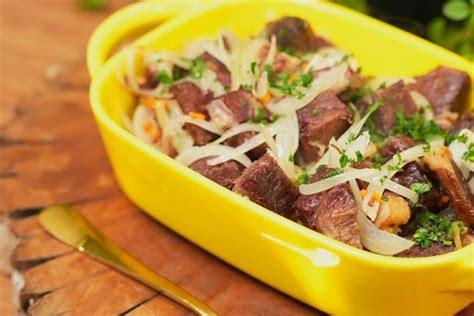 Como Preparar O Charque - Charque acebolado rústico e cheio de sabor, receita com cara de comida ...
