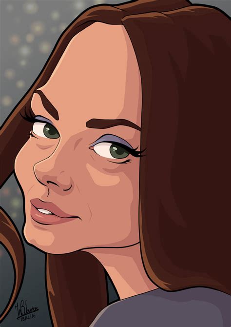 Carictoon - Mila Kunis by wilson-santos on DeviantArt