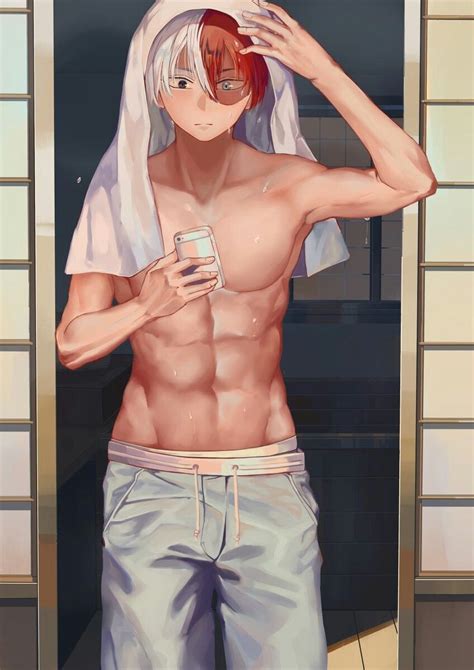 Dekimu00 on Twitter | Shirtless anime boys, Anime guys shirtless, Cute