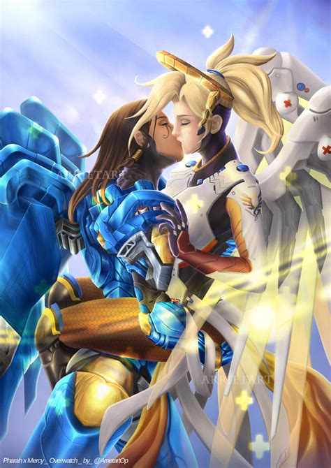 Pharah x Mercy Overwatch by Arrietart on @DeviantArt | Mercy overwatch
