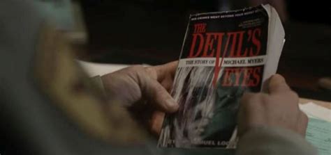 Halloween (2007) - Prop Photo and The Devils Eyes Paperback Book (Brad Dourif (Sheriff Lee Brackett