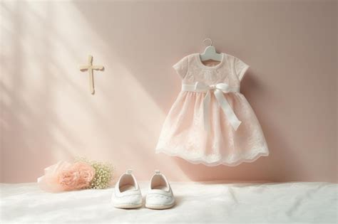 Theme holy sacrament infant baptism in church newborn christening ...