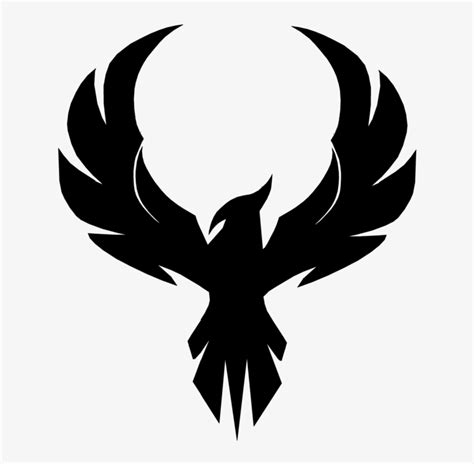 Pheonix Project - Phoenix Bird Black And White - Free Transparent PNG ...