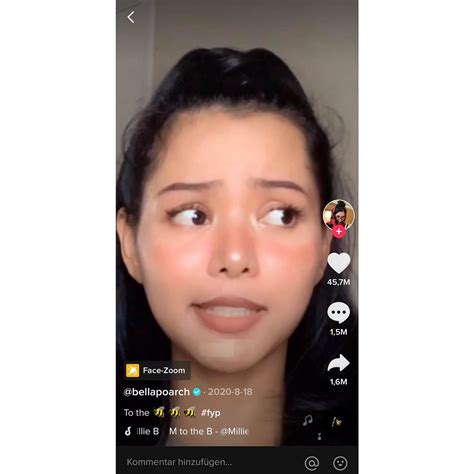 Platz 1 der erfolgreichsten TikToks: @bellapoarch | TikTok: Das sind
