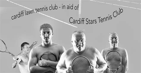 These Cardiff tennis players stripped off for a (nearly) naked charity ...
