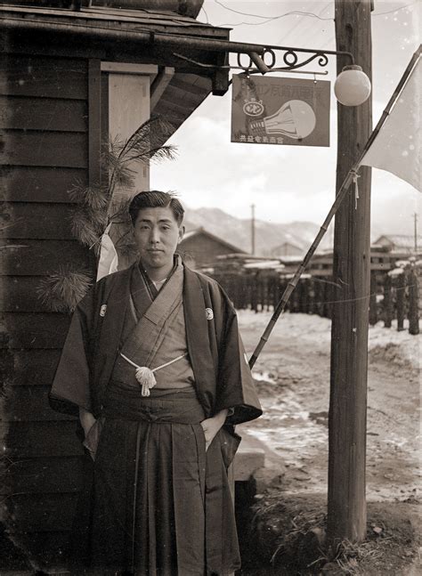 Old Man Japenese Train