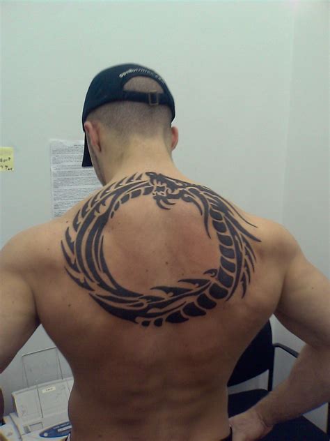 Tattoos Back Tattoos: Popular Lower Back Dragon Tattoos 2012