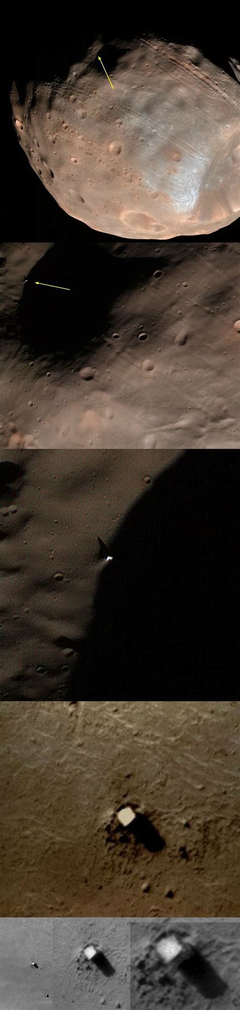 The monolith on Phobos : r/woahdude