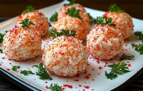 Новогодняя закуска «Рафаэлки с сюрпризом»: простой пошаговый рецепт
