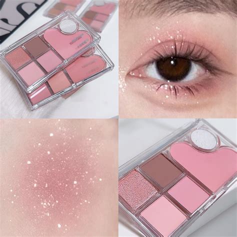 light shadow comprehensive eyeshadow palette matte pearlescent tender