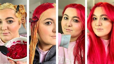 how to colour hair at home