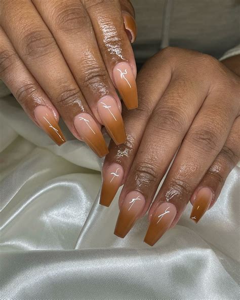 40+ Elegant And Stylish Ideas For Brown Ombre Nails