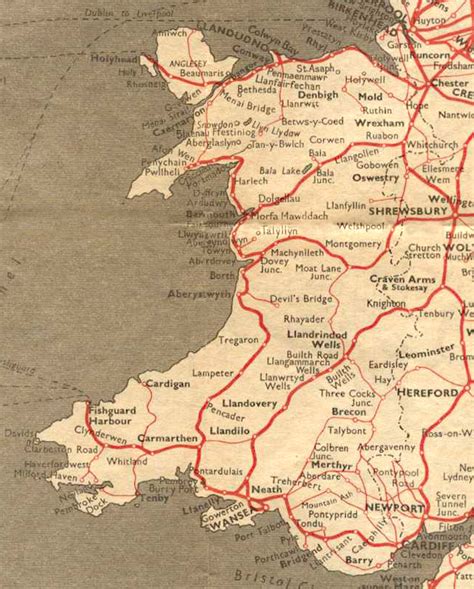 North British Railway Map