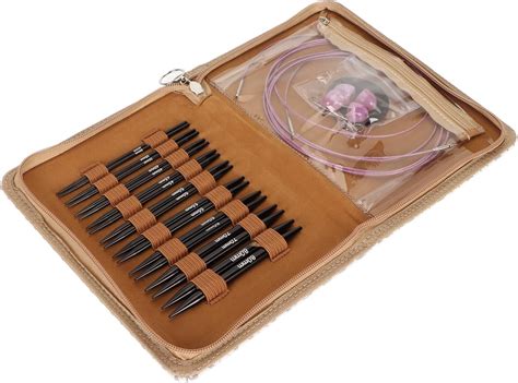 knitting needle set   mm circular needle set interchangeable
