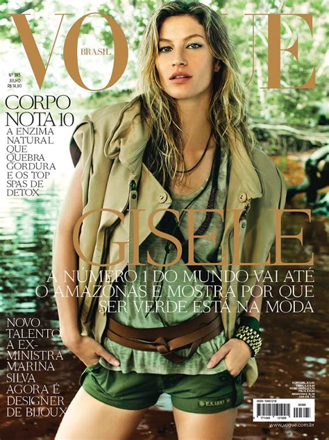 Vogue's Covers: Gisele Bundchen