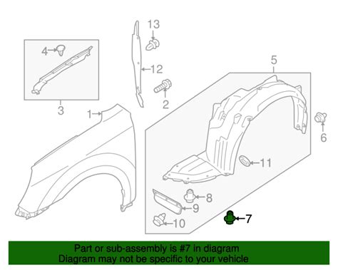 2000-2024 Subaru Clip 909140007 | Subaru Online Parts
